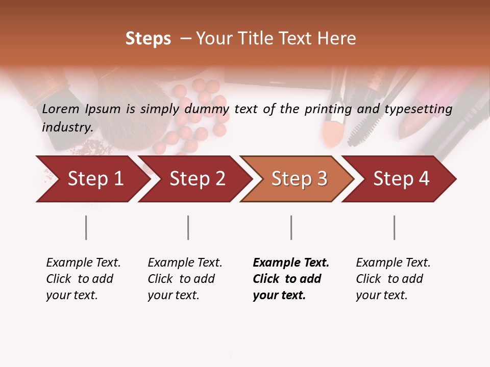 Makeup Table PowerPoint Template