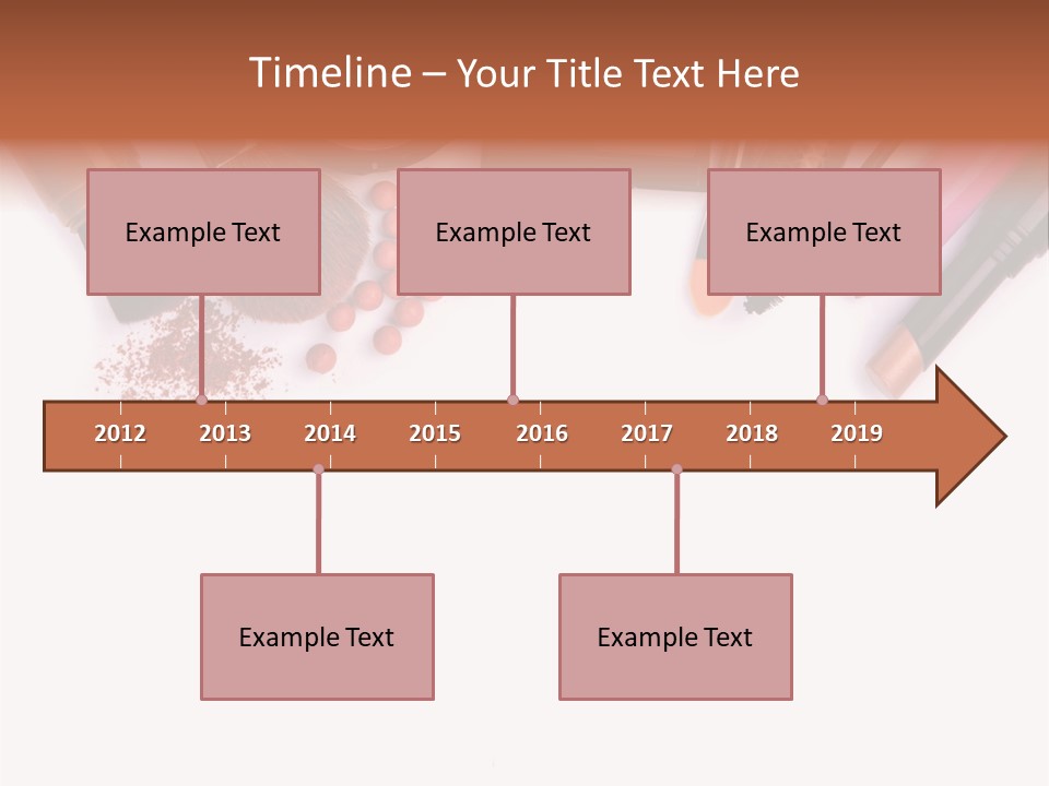 Makeup Table PowerPoint Template