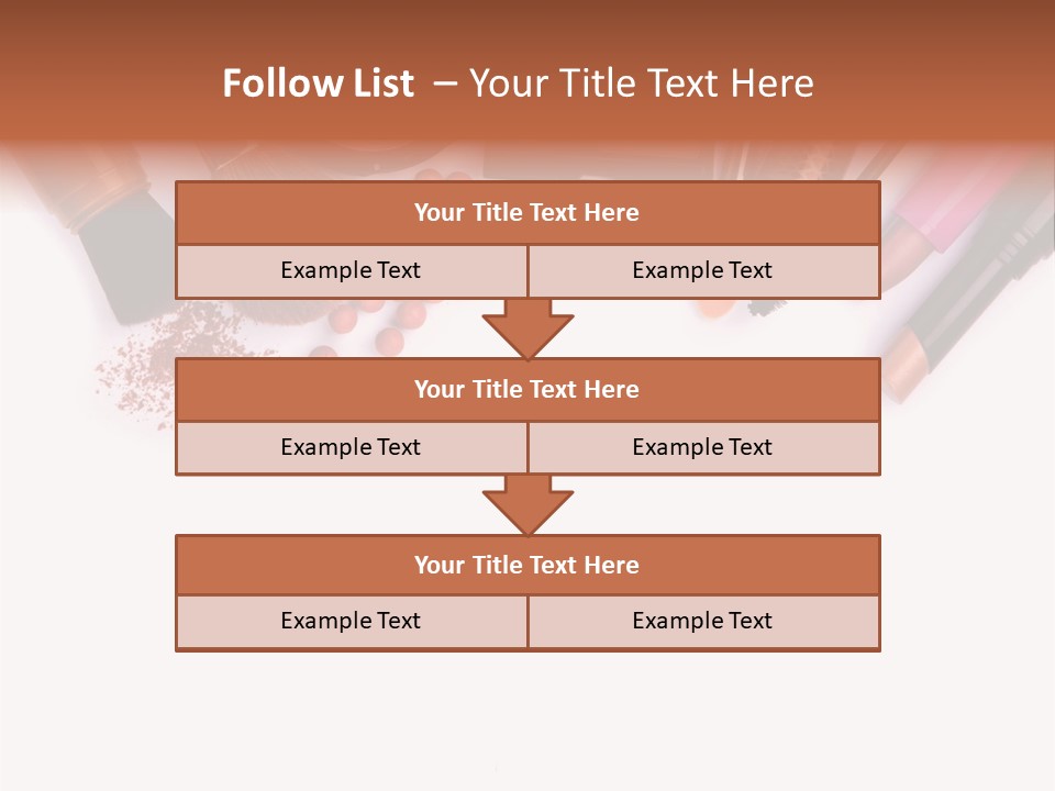 Makeup Table PowerPoint Template
