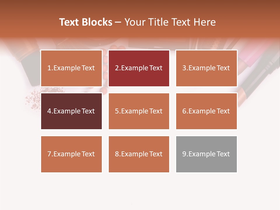 Makeup Table PowerPoint Template