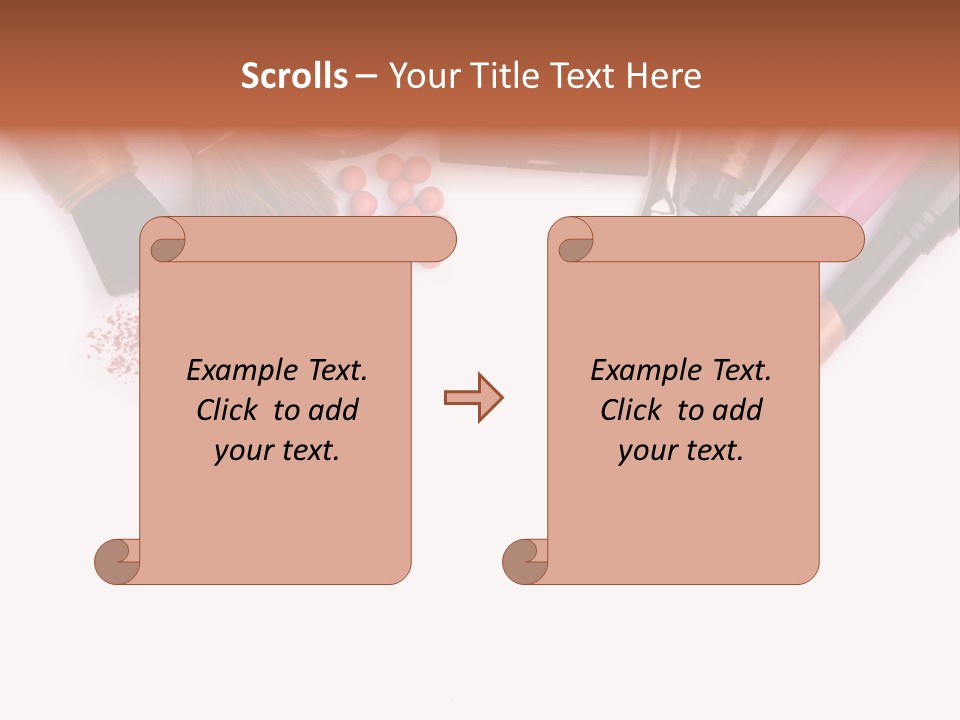 Makeup Table PowerPoint Template