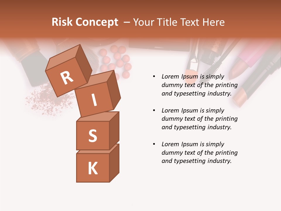 Makeup Table PowerPoint Template