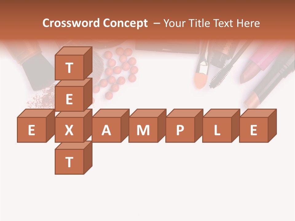 Makeup Table PowerPoint Template