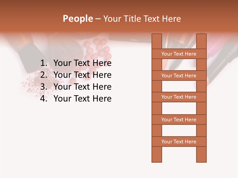 Makeup Table PowerPoint Template