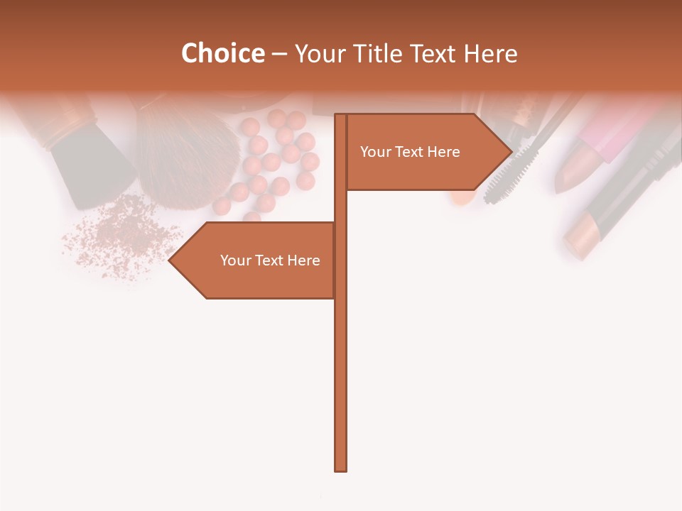 Makeup Table PowerPoint Template