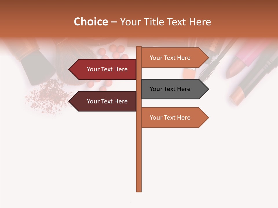 Makeup Table PowerPoint Template