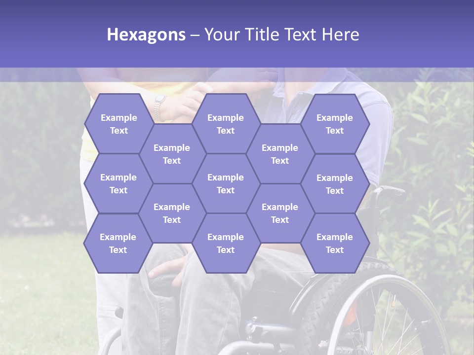 Wheelchair Guy PowerPoint Template