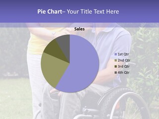 Wheelchair Guy PowerPoint Template