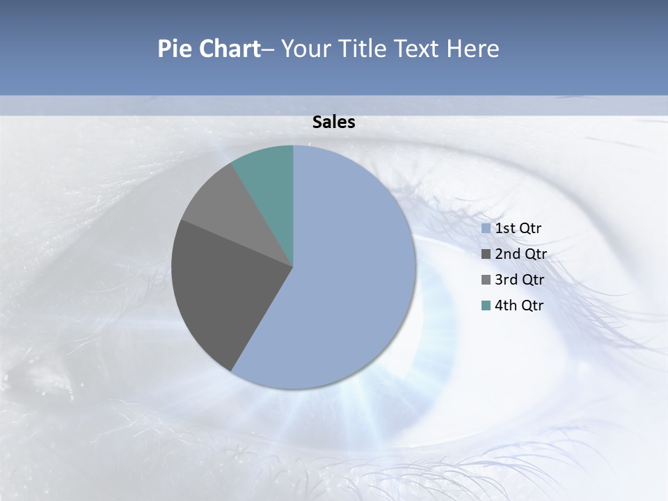 Glitter Of Eyes PowerPoint Template