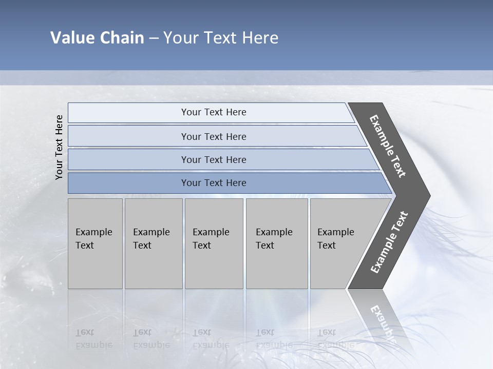 Glitter Of Eyes PowerPoint Template