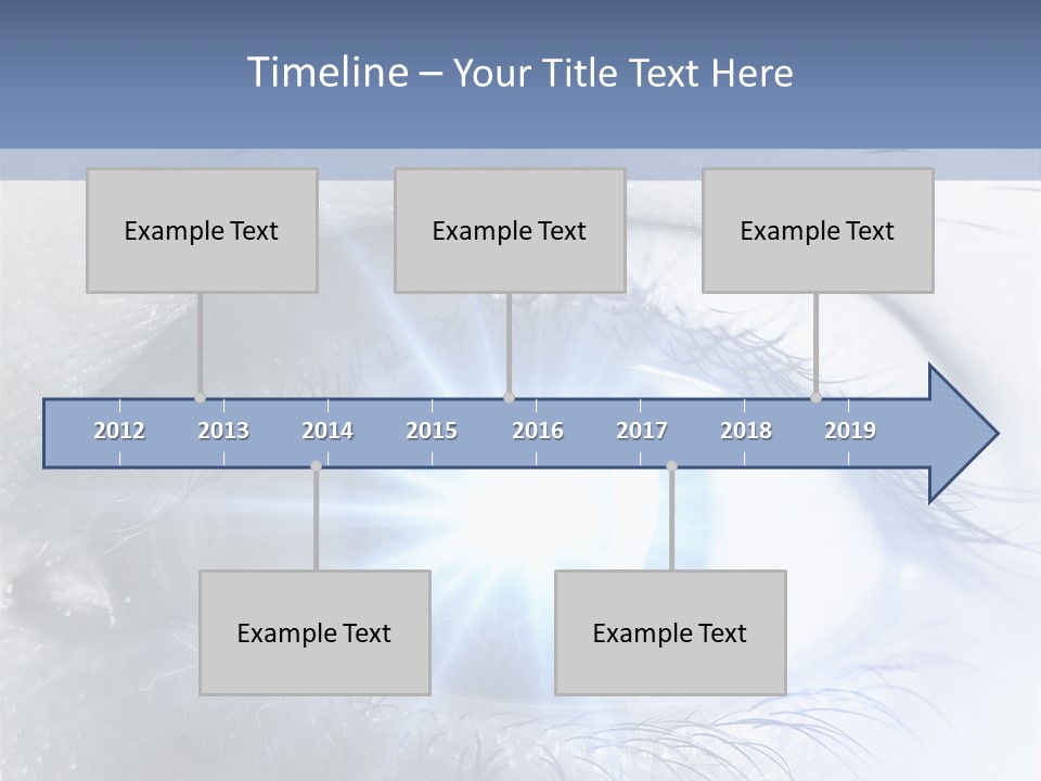 Glitter Of Eyes PowerPoint Template