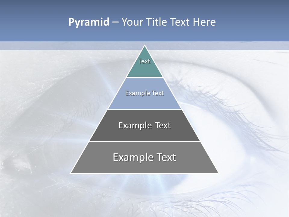 Glitter Of Eyes PowerPoint Template