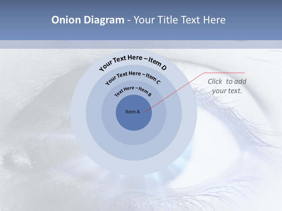 Glitter Of Eyes PowerPoint Template