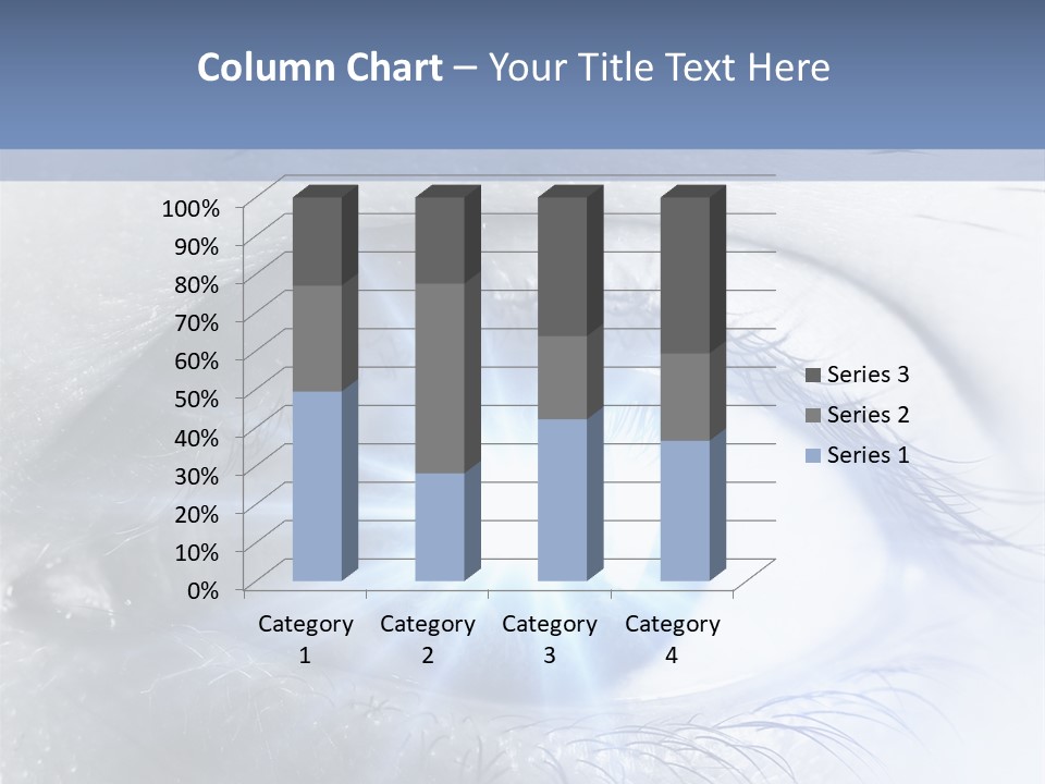 Glitter Of Eyes PowerPoint Template
