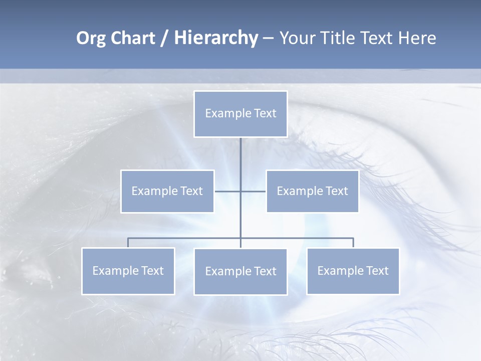 Glitter Of Eyes PowerPoint Template