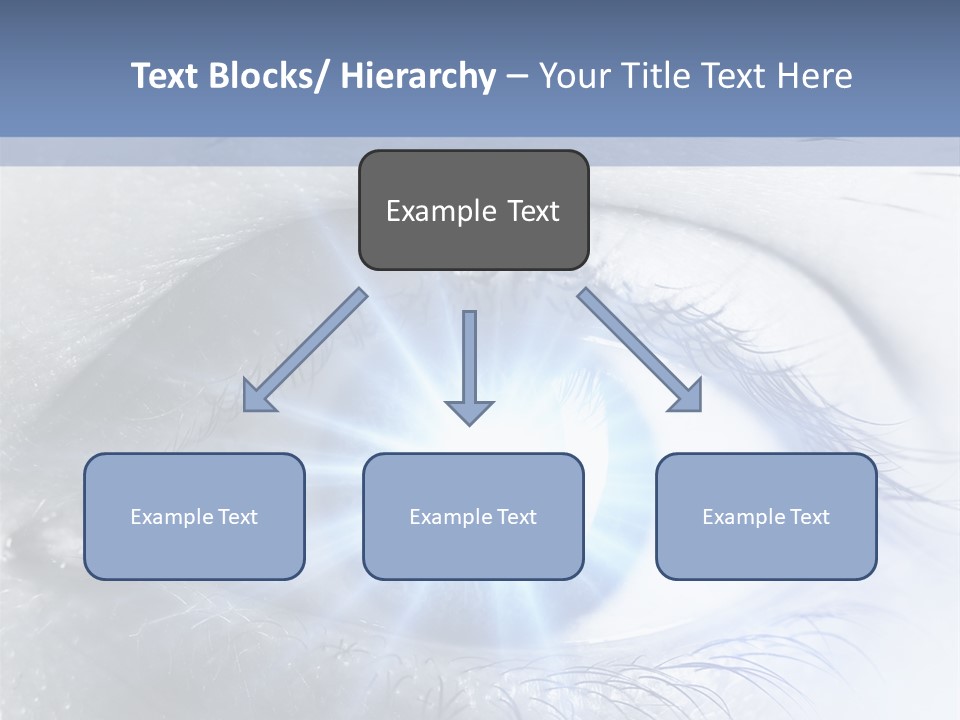 Glitter Of Eyes PowerPoint Template
