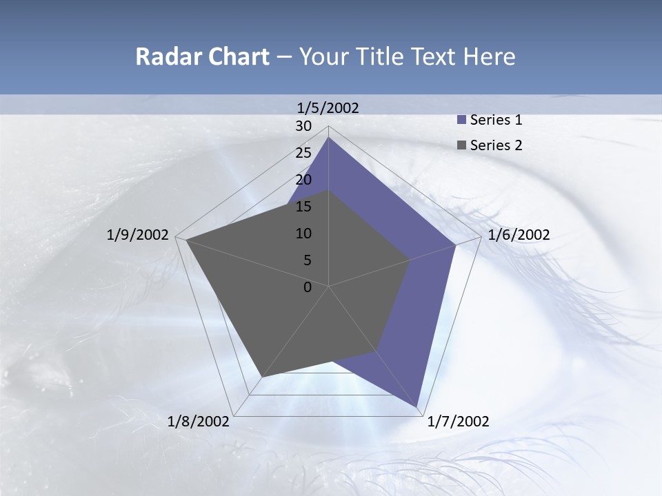 Glitter Of Eyes PowerPoint Template