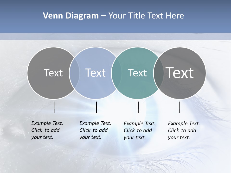 Glitter Of Eyes PowerPoint Template