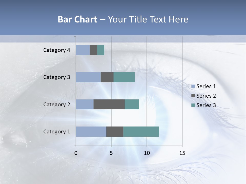 Glitter Of Eyes PowerPoint Template