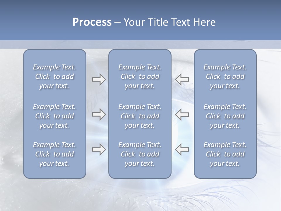 Glitter Of Eyes PowerPoint Template