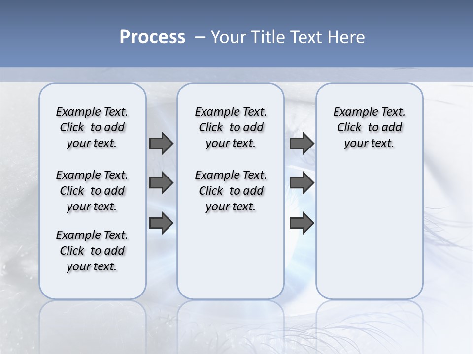 Glitter Of Eyes PowerPoint Template