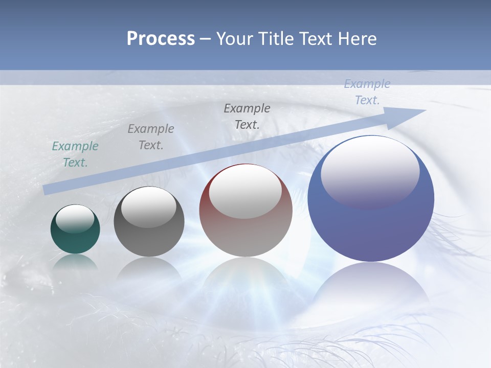 Glitter Of Eyes PowerPoint Template