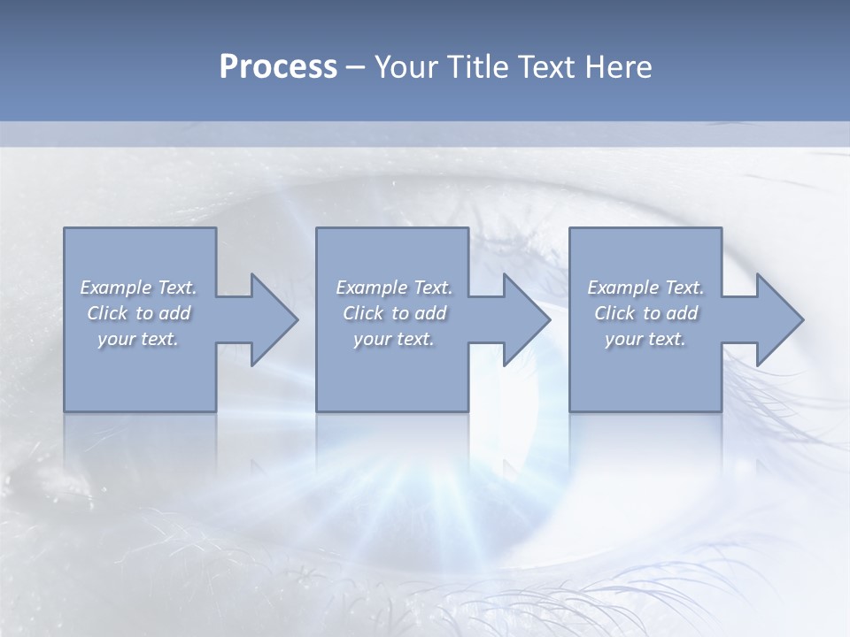 Glitter Of Eyes PowerPoint Template