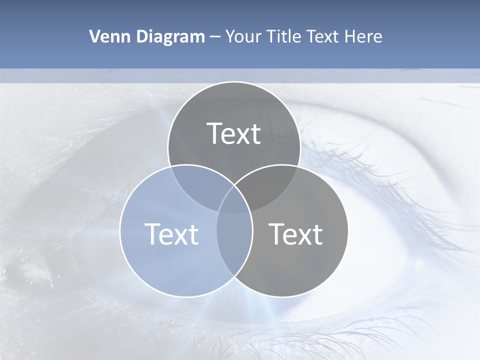 Glitter Of Eyes PowerPoint Template