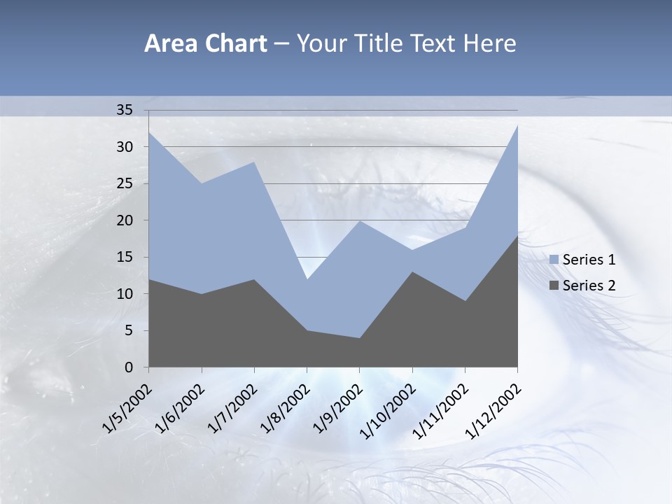 Glitter Of Eyes PowerPoint Template