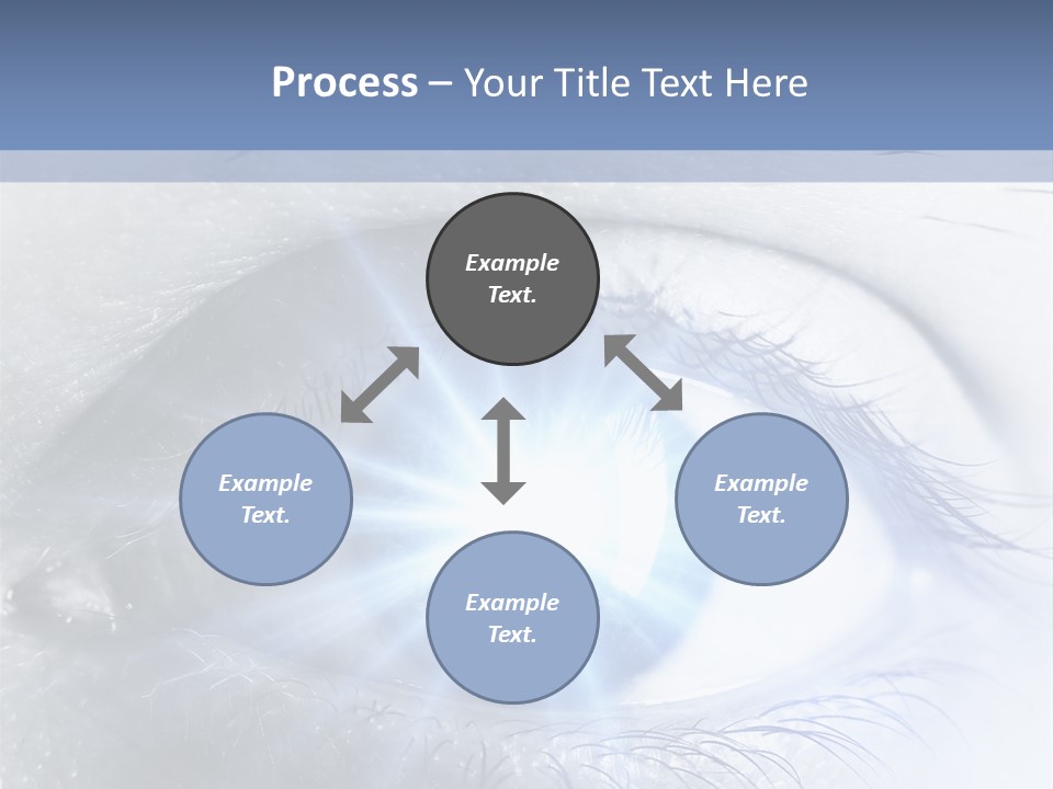 Glitter Of Eyes PowerPoint Template