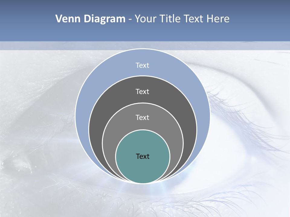 Glitter Of Eyes PowerPoint Template