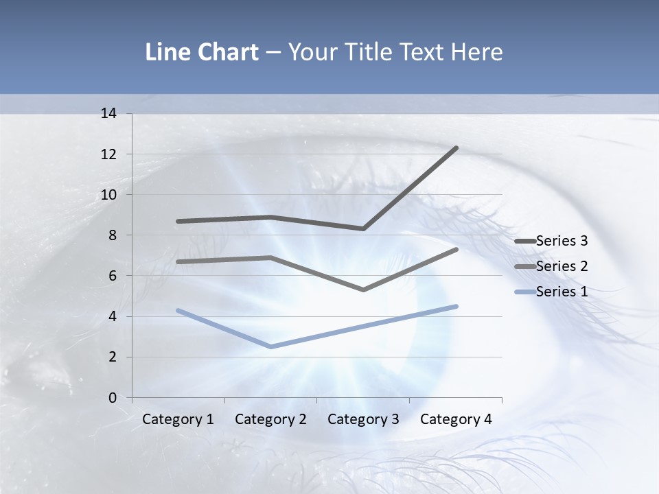 Glitter Of Eyes PowerPoint Template