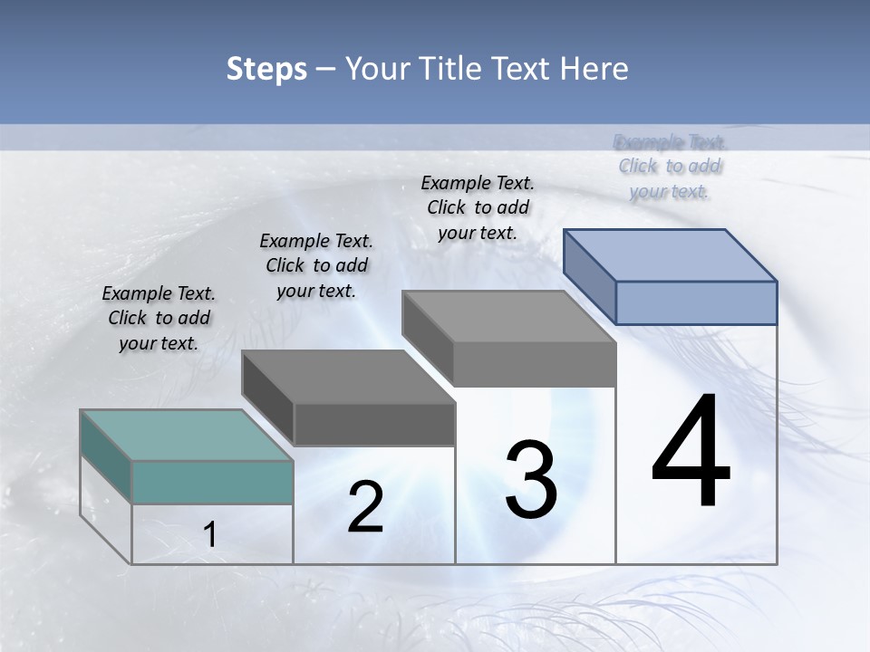Glitter Of Eyes PowerPoint Template