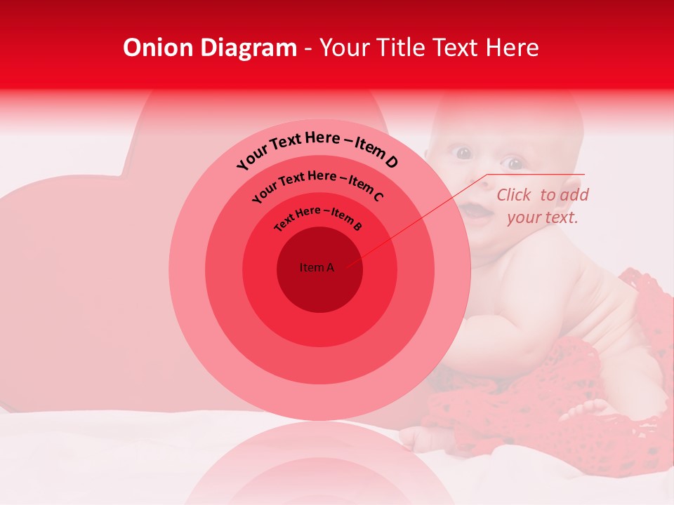 Little Baby At A Photo Shoot PowerPoint Template