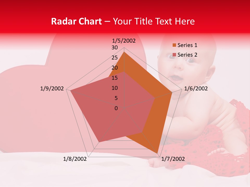 Little Baby At A Photo Shoot PowerPoint Template