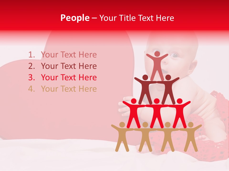 Little Baby At A Photo Shoot PowerPoint Template