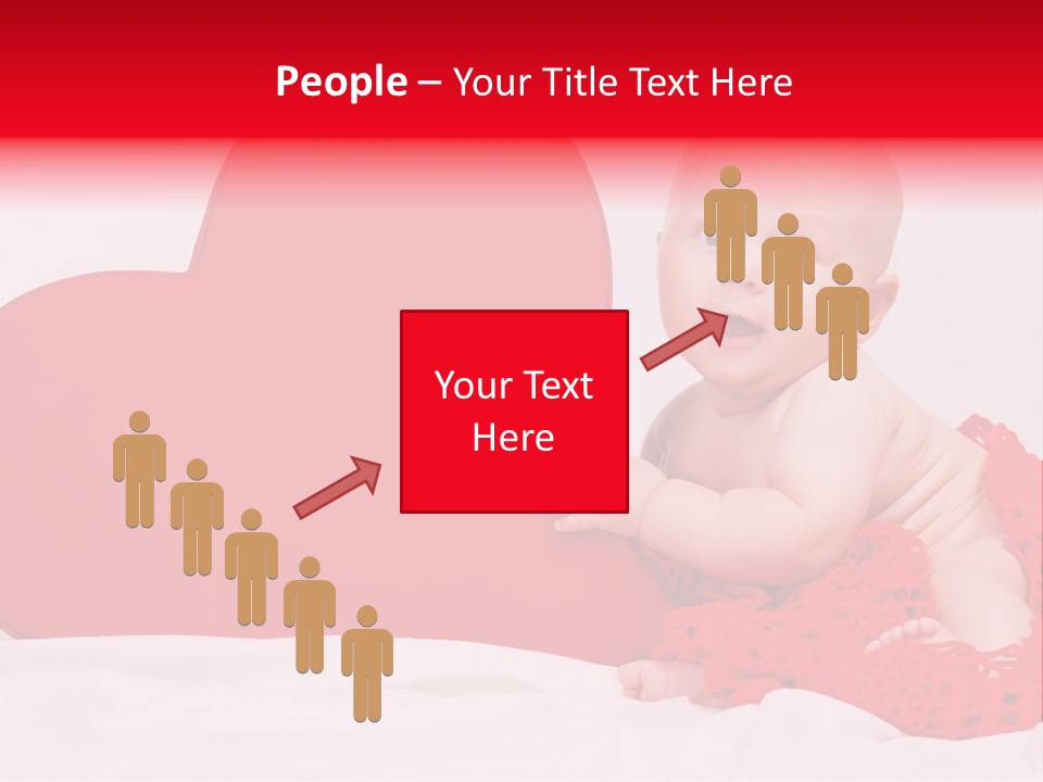 Little Baby At A Photo Shoot PowerPoint Template