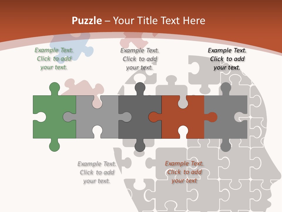 Head Puzzle PowerPoint Template