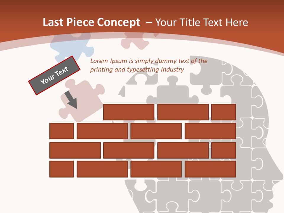 Head Puzzle PowerPoint Template