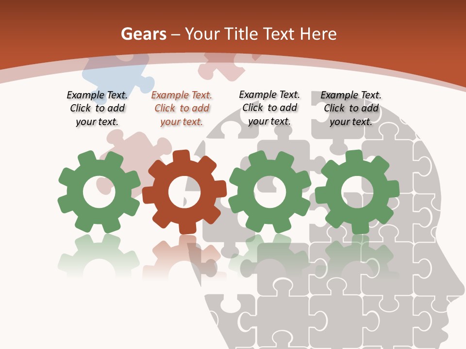 Head Puzzle PowerPoint Template