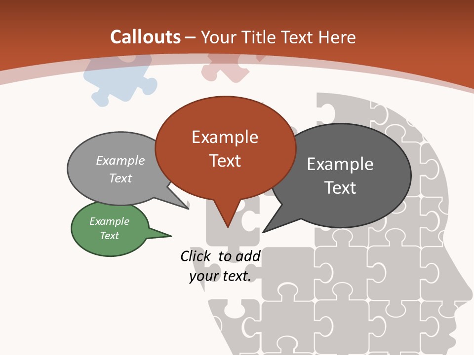 Head Puzzle PowerPoint Template