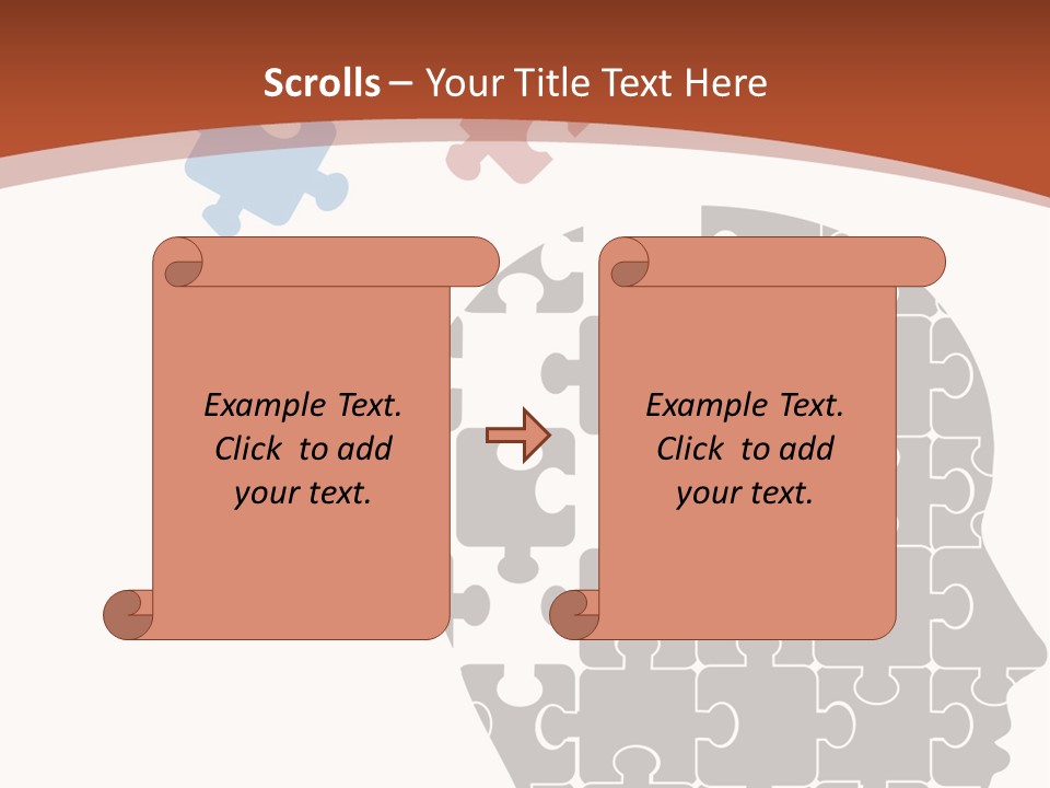 Head Puzzle PowerPoint Template