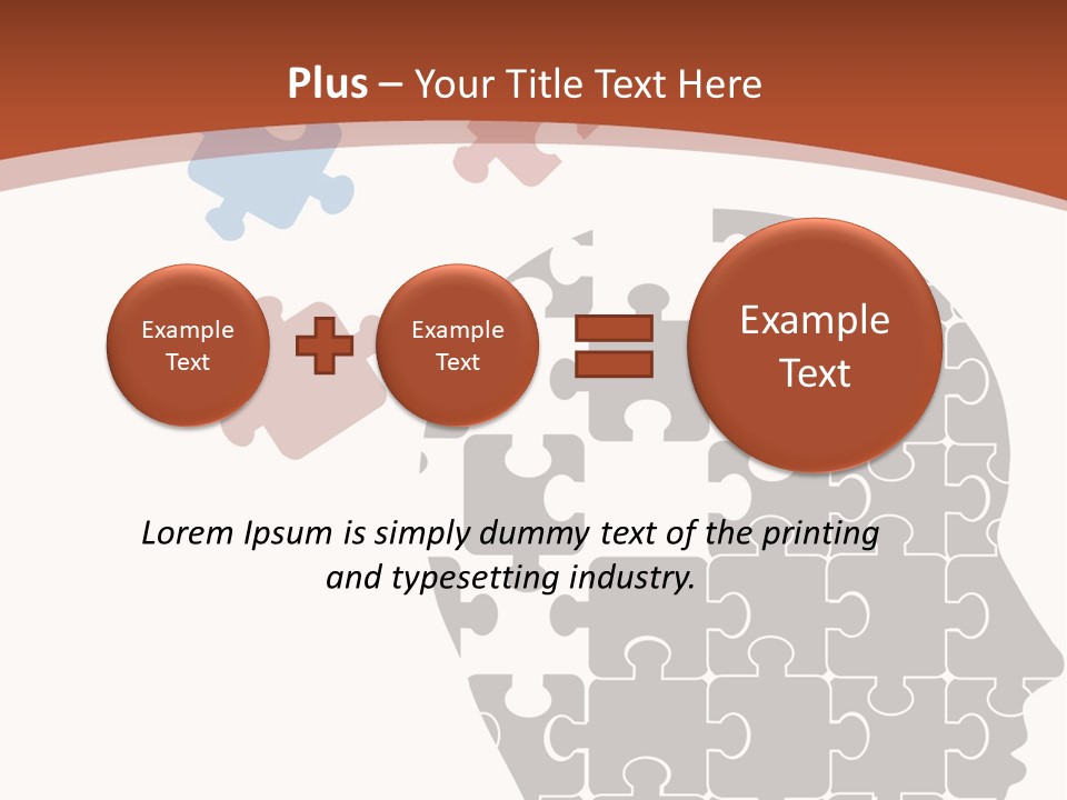 Head Puzzle PowerPoint Template