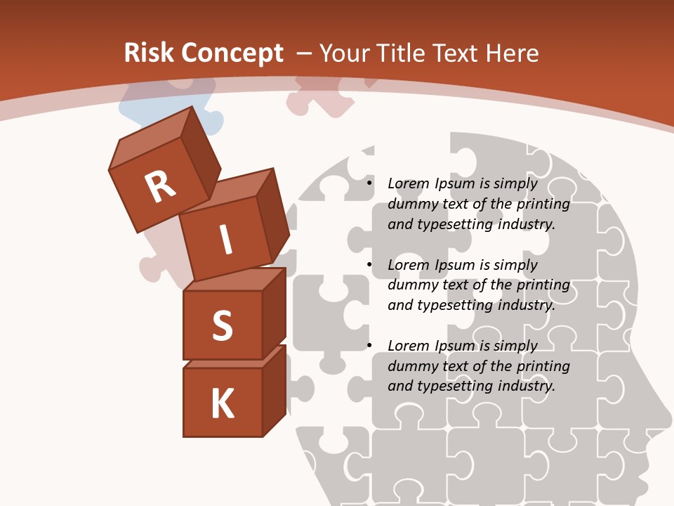 Head Puzzle PowerPoint Template