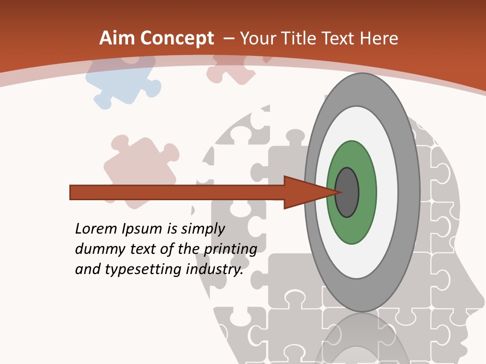 Head Puzzle PowerPoint Template