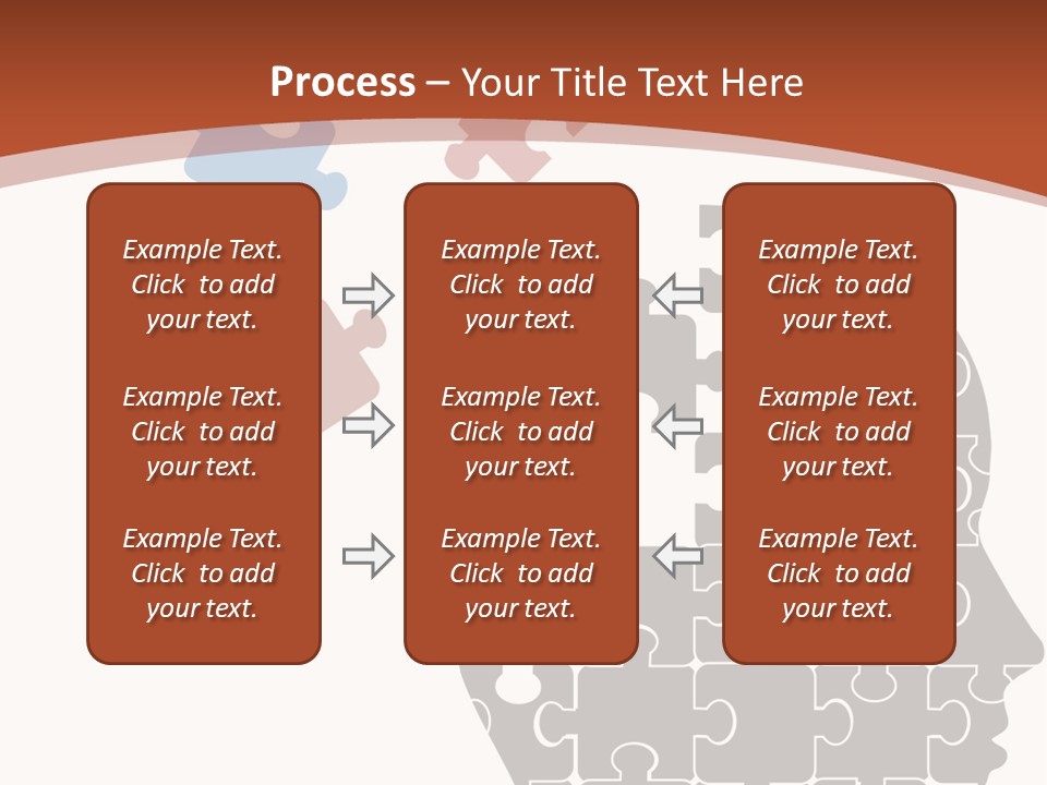 Head Puzzle PowerPoint Template