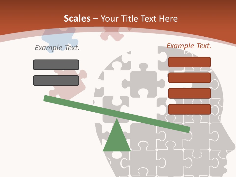 Head Puzzle PowerPoint Template