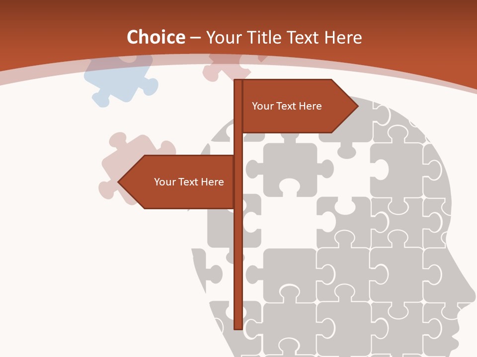 Head Puzzle PowerPoint Template