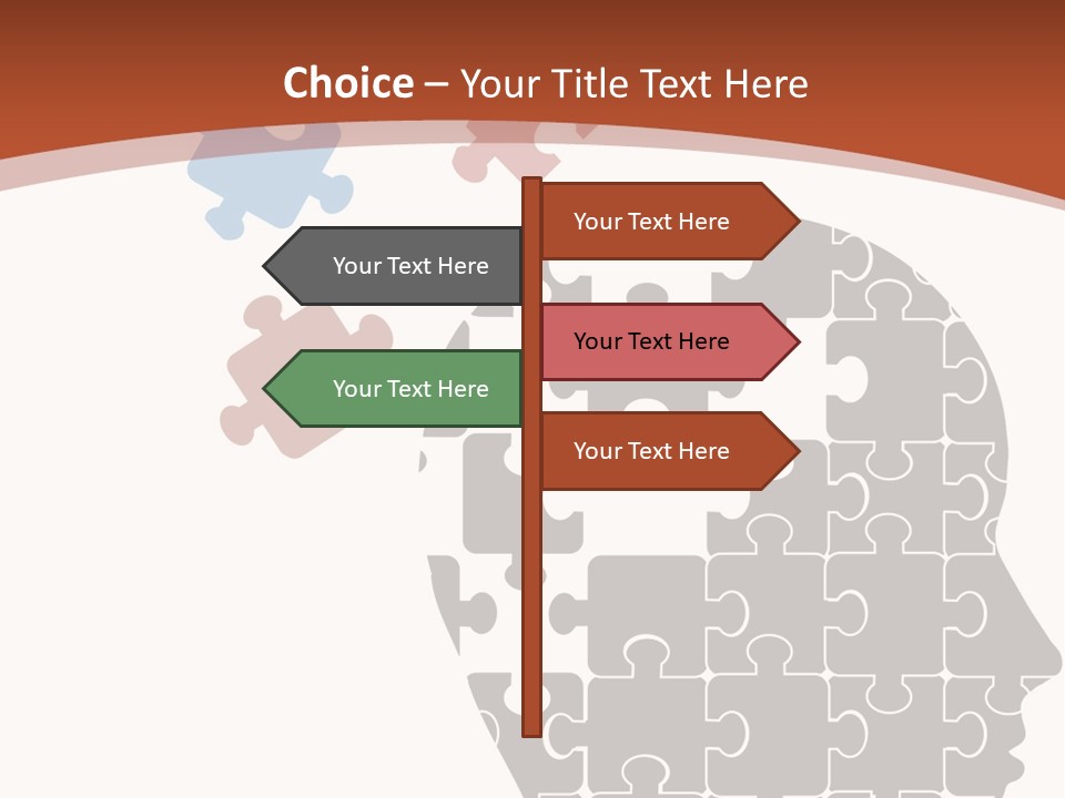 Head Puzzle PowerPoint Template