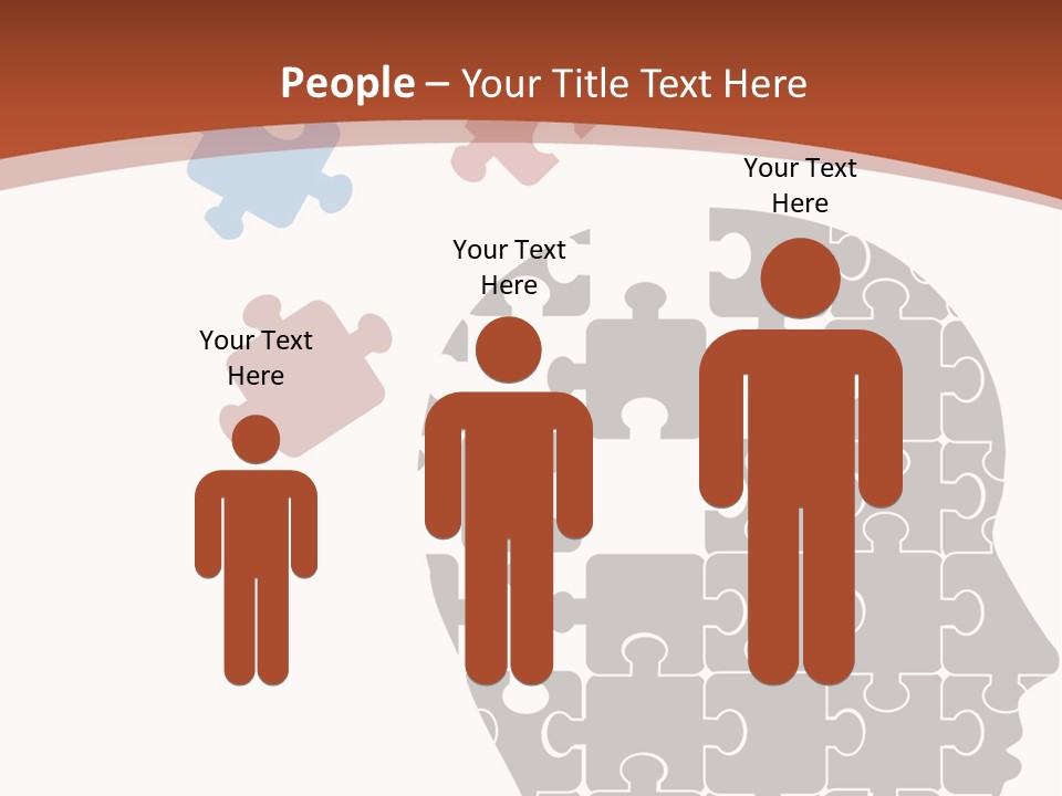 Head Puzzle PowerPoint Template